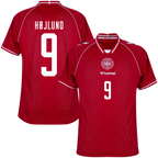 Denmark HØJLUND #9 Home World Cup 2026 Jersey Red Men's