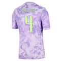 South Korea KIM MIN-JAE #4 Away World Cup 2026 Jersey Purple Men's