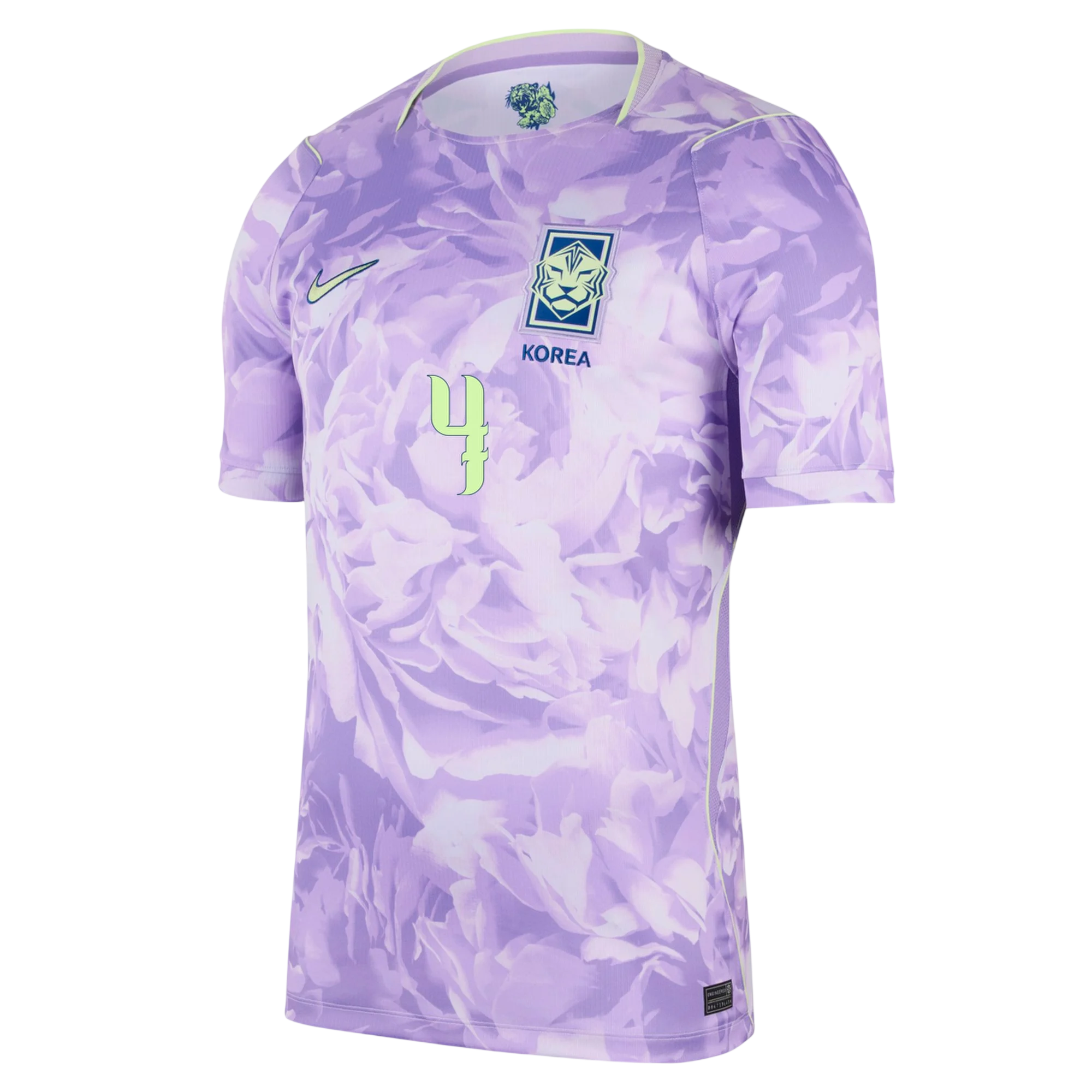 South Korea KIM MIN-JAE #4 Away World Cup 2026 Jersey Purple Men's