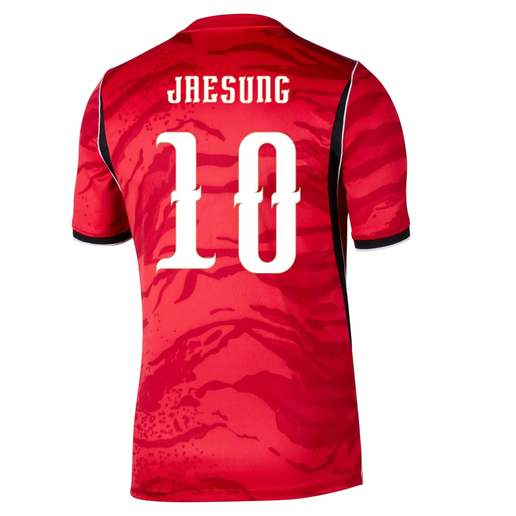 South Korea LEE JAE-SUNG #10 Home World Cup 2026 Jersey Red Men's