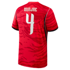 South Korea KIM MIN-JAE #4 Home World Cup 2026 Jersey Red Men's