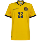 Ecuador M.CAICEDO #23 Home World Cup 2026 Jersey Yellow Men's