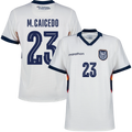 Ecuador M.CAICEDO #23 Third World Cup 2026 Jersey White Men's