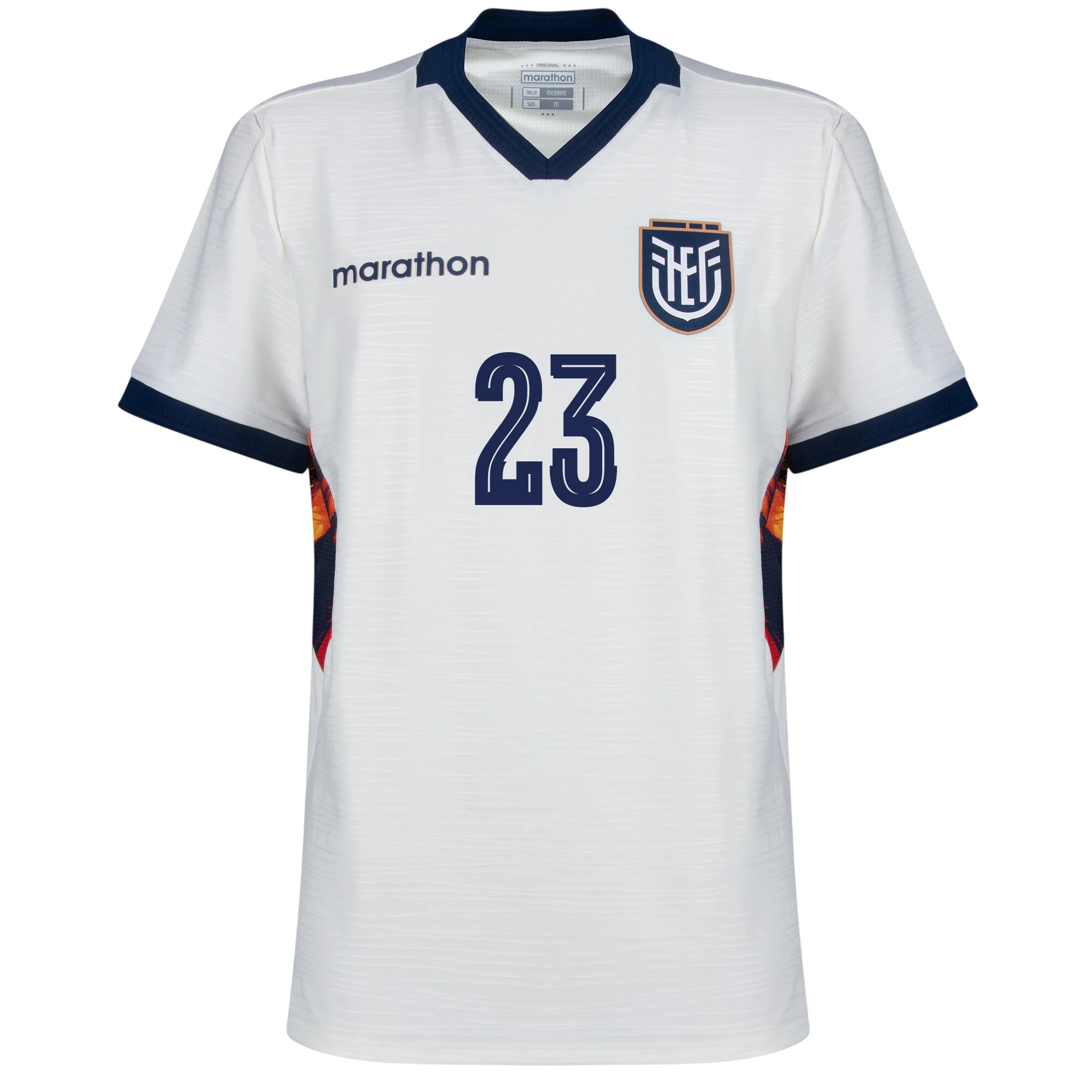 Ecuador M.CAICEDO #23 Third World Cup 2026 Jersey White Men's