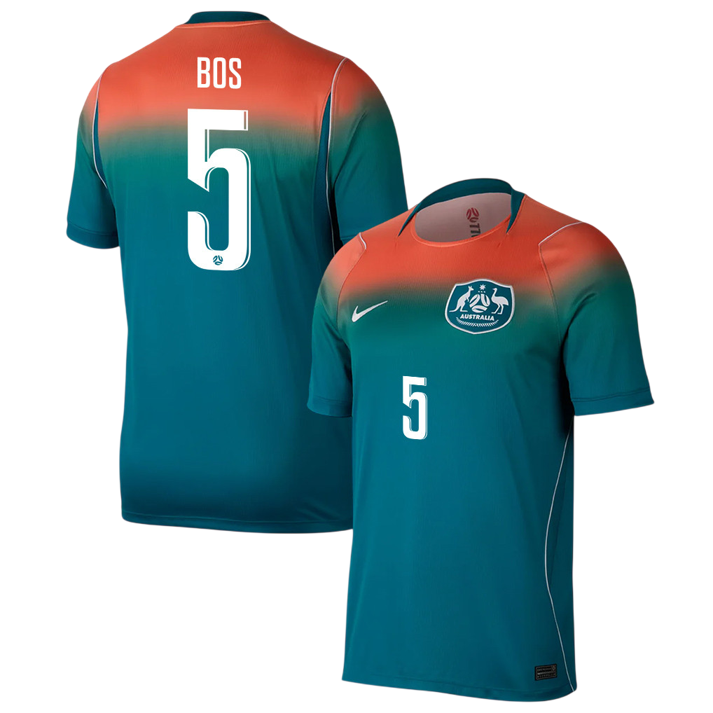 Australia BOS #5 Away World Cup 2026 Jersey Men's