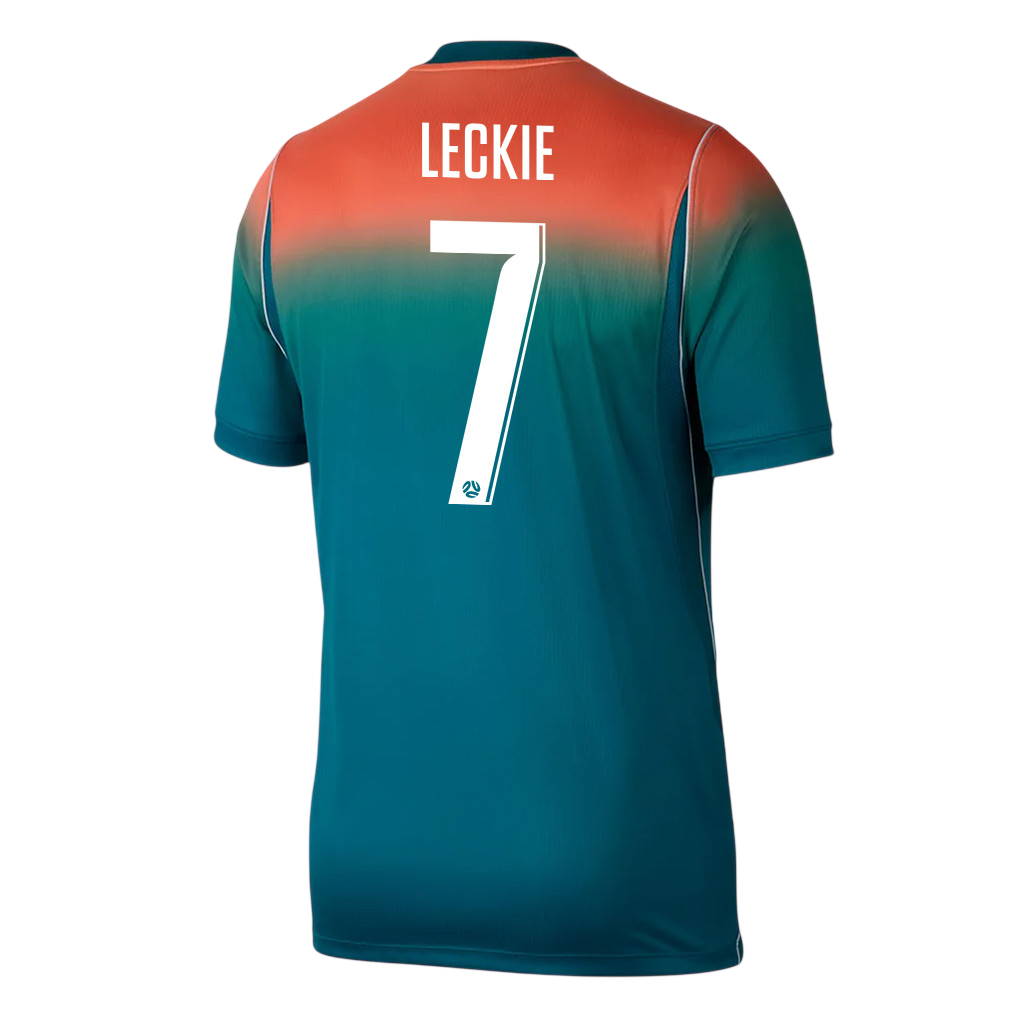 Australia LECKIE #7 Away World Cup 2026 Jersey Men's