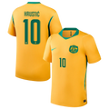 Australia HRUSTIC #10 Home World Cup 2026 Jersey Yellow Men's