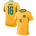 Australia BEHICH #16 Home World Cup 2026 Jersey Yellow Men's
