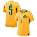 Australia BOS #5 Home World Cup 2026 Jersey Yellow Men's