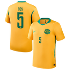 Australia BOS #5 Home World Cup 2026 Jersey Yellow Men's