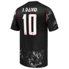 Canada J. DAVID #10 Away World Cup 2026 Jersey Black Men's