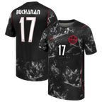 Canada BUCHANAN #17 Away World Cup 2026 Jersey Black Men's