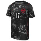 Canada BUCHANAN #17 Away World Cup 2026 Jersey Black Men's