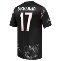 Canada BUCHANAN #17 Away World Cup 2026 Jersey Black Men's