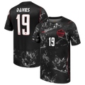 Canada DAVIES #19 Away World Cup 2026 Jersey Black Men's