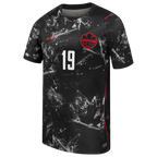 Canada DAVIES #19 Away World Cup 2026 Jersey Black Men's