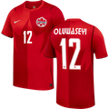 Canada OLUWASEYI #12 Home World Cup 2026 Jersey Red Men's
