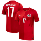 Canada BUCHANAN #17 Home World Cup 2026 Jersey Red Men's