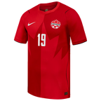 Canada DAVIES #19 Home World Cup 2026 Jersey Red Men's