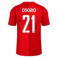 Canada OSORIO #21 Home World Cup 2026 Jersey Red Men's