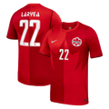 Canada LARYEA #22 Home World Cup 2026 Jersey Red Men's