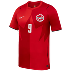 Canada LARIN #9 Home World Cup 2026 Jersey Red Men's