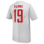 Canada DAVIES #19 Third World Cup 2026 Jersey White Men's