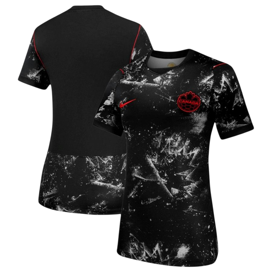 Canada Away World Cup 2026 Jersey Black Women's