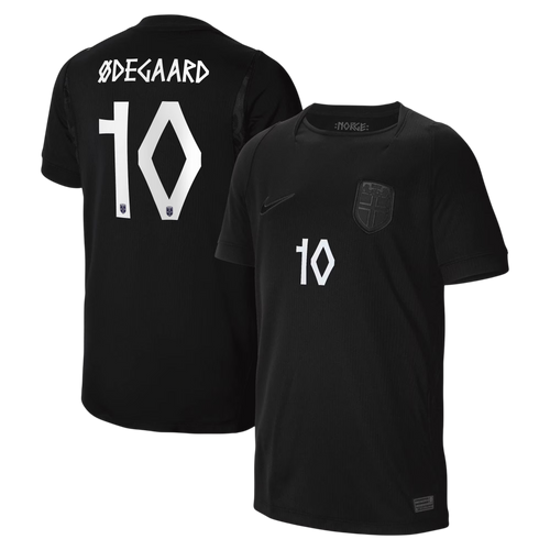 Norway ØDEGAARD #10 Away World Cup 2026 Jersey Black Men's