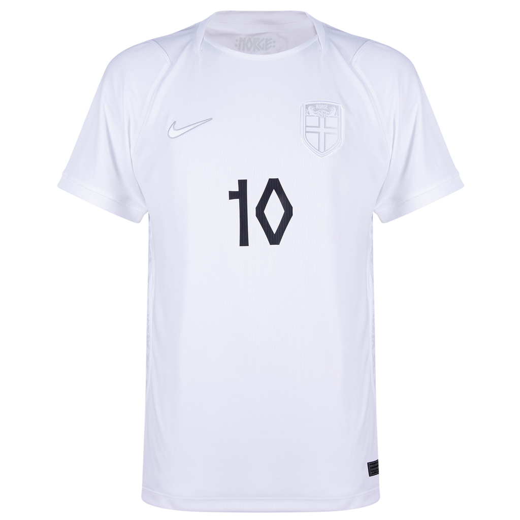 Norway ØDEGAARD #10 Third World Cup 2026 Jersey White Men's