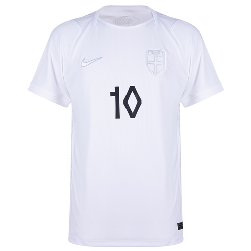 Norway ØDEGAARD #10 Third World Cup 2026 Jersey White Men's