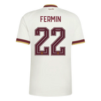 Spain FERMIN #22 Away World Cup 2026 Jersey White Men's