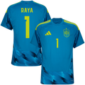 Spain DAVID RAYA #1 World Cup 2026 Goalkeeper Jersey Blue Men's