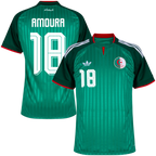 Algeria AMOURA #18 Away World Cup 2026 Jersey Green Men's