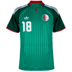 Algeria AMOURA #18 Away World Cup 2026 Jersey Green Men's