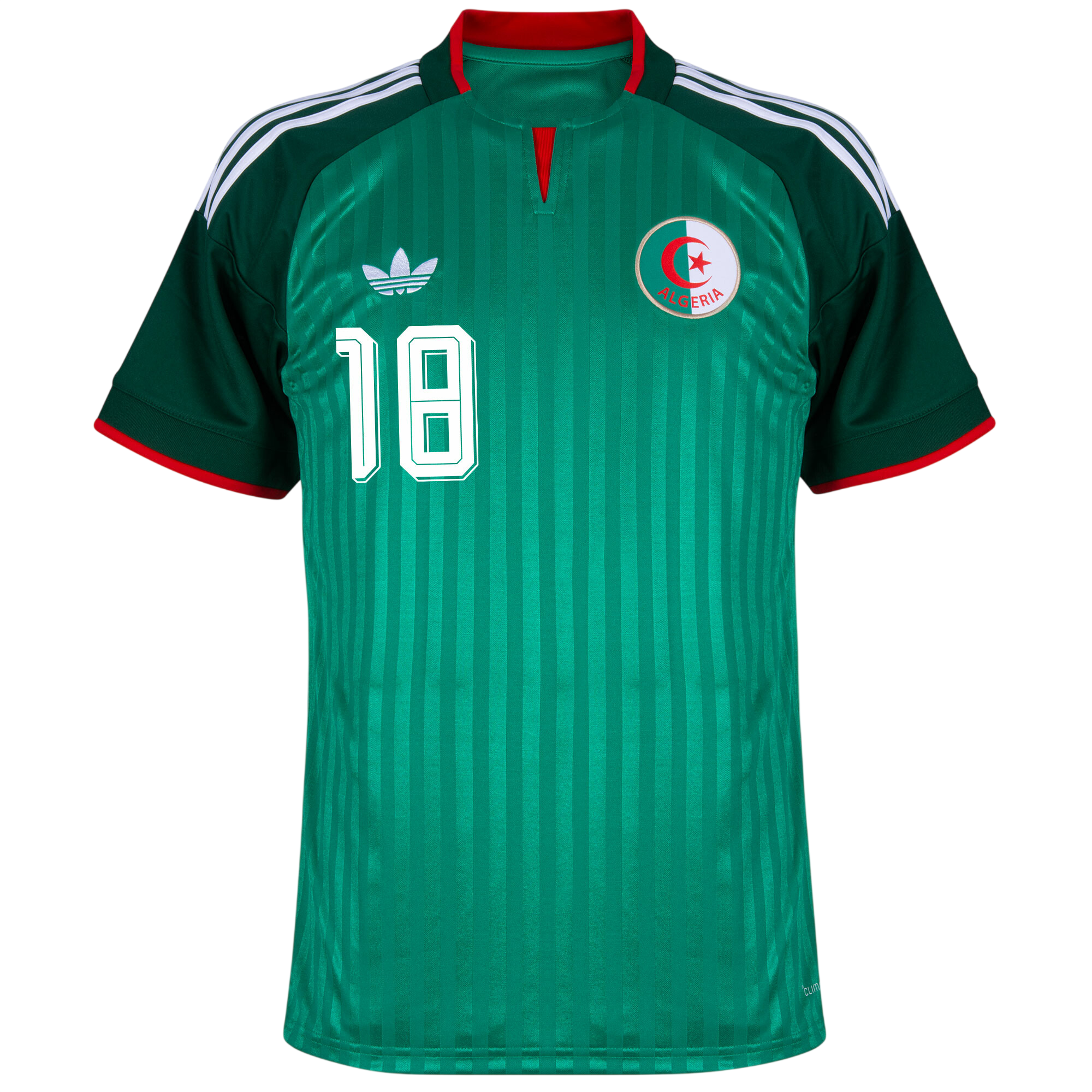 Algeria AMOURA #18 Away World Cup 2026 Jersey Green Men's