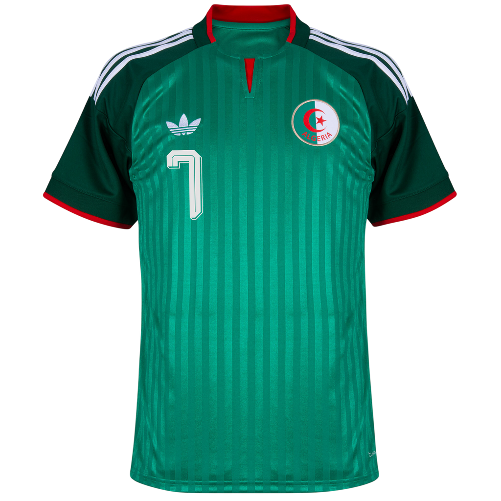 Algeria MAHREZ #7 Away World Cup 2026 Jersey Green Men's