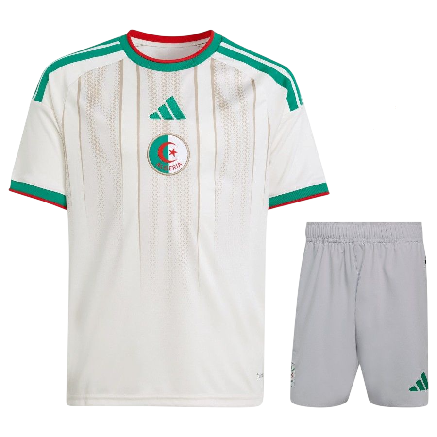 Algeria Home World Cup 2026 Kit White Kids