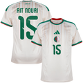 Algeria AIT NOURI #15 Home World Cup 2026 Jersey White Men's