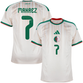 Algeria MAHREZ #7 Home World Cup 2026 Jersey White Men's