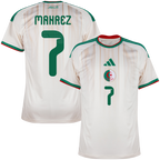 Algeria MAHREZ #7 Home World Cup 2026 Jersey White Men's