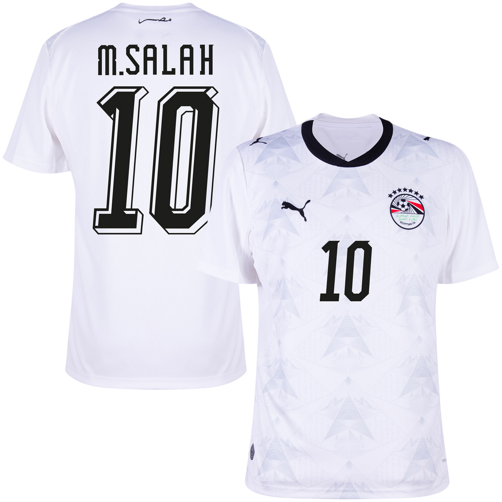 Egypt M.SALAH #10 Away World Cup 2026 Jersey White Men's