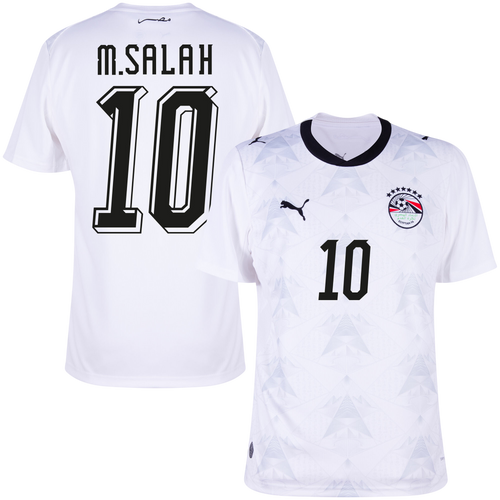 Egypt M.SALAH #10 Away World Cup 2026 Jersey White Men's