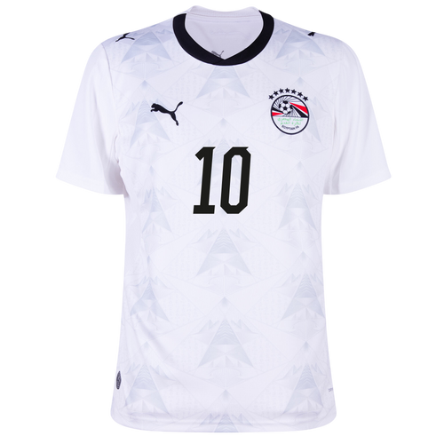 Egypt M.SALAH #10 Away World Cup 2026 Jersey White Men's