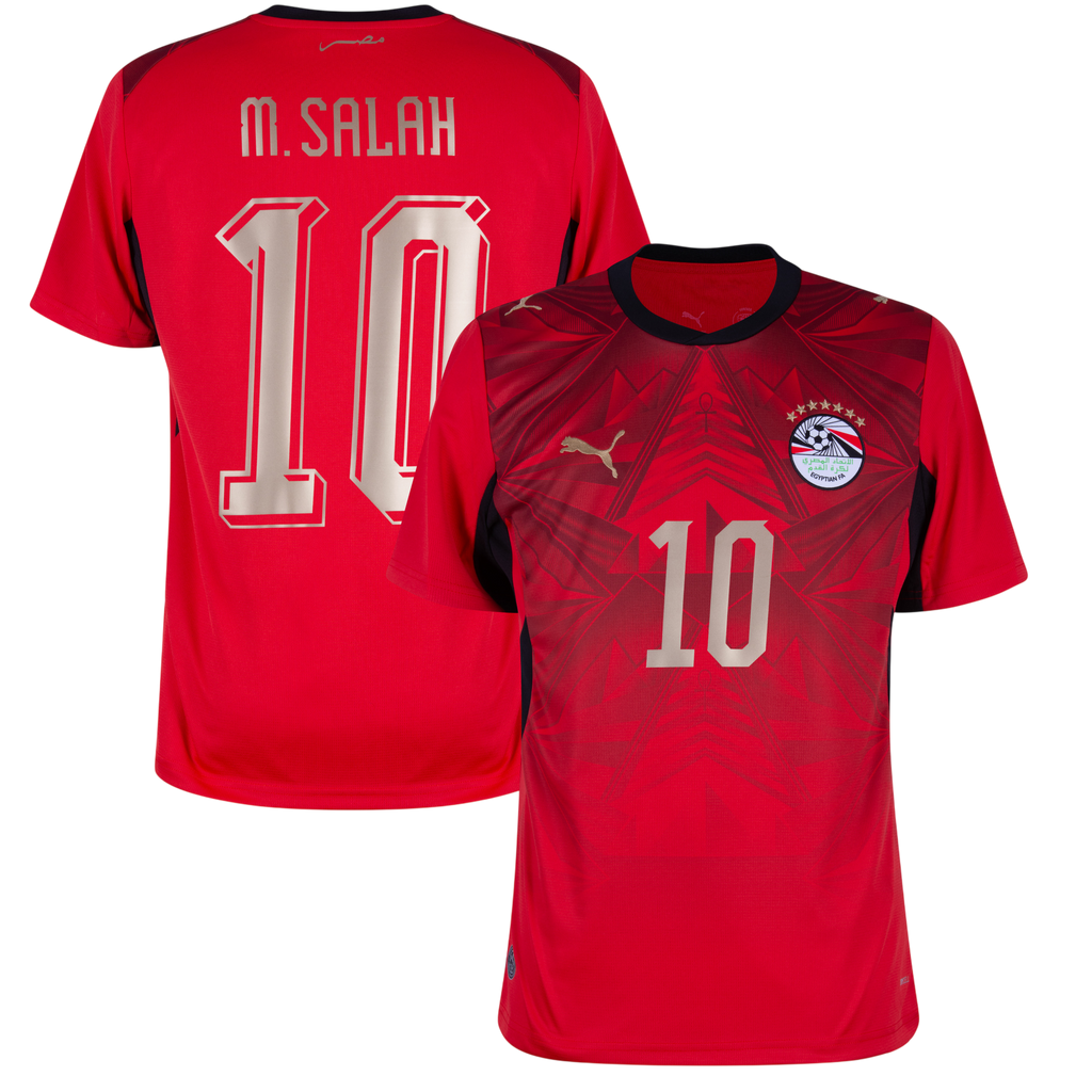 Egypt M.SALAH #10 Home World Cup 2026 Jersey Red Men's