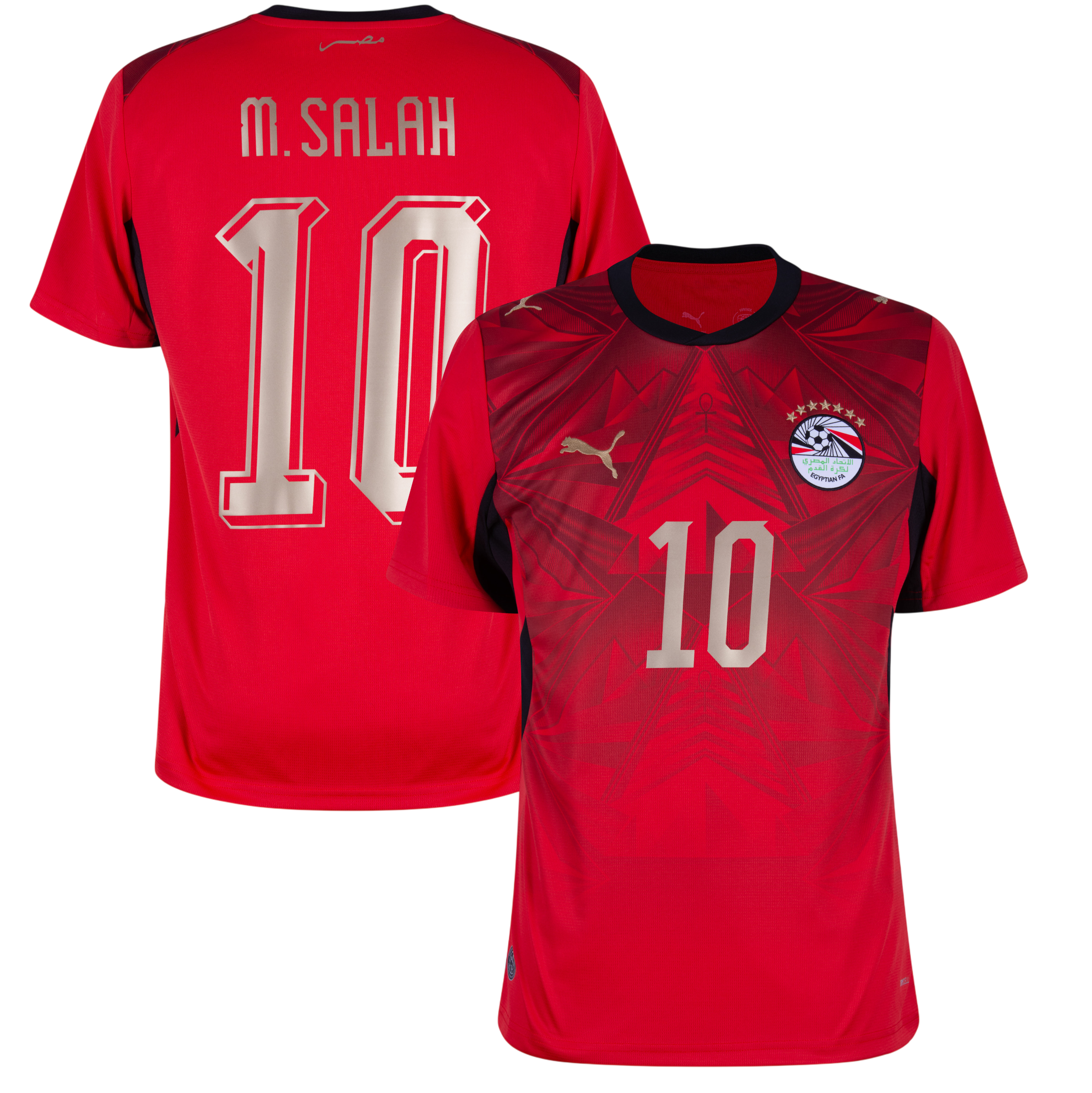 Egypt M.SALAH #10 Home World Cup 2026 Jersey Red Men's