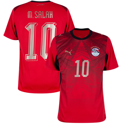 Egypt M.SALAH #10 Home World Cup 2026 Jersey Red Men's