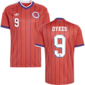 Scotland DYKES #9 Away World Cup 2026 Jersey Orange Men's
