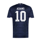 Scotland ADAMS #10 Home World Cup 2026 Jersey Navy Blue Men's