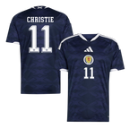 Scotland CHRISTIE #11 Home World Cup 2026 Jersey Navy Blue Men's